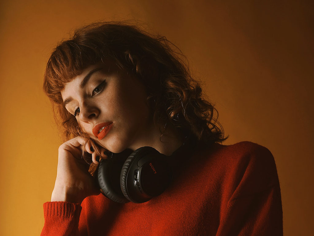 female headphones