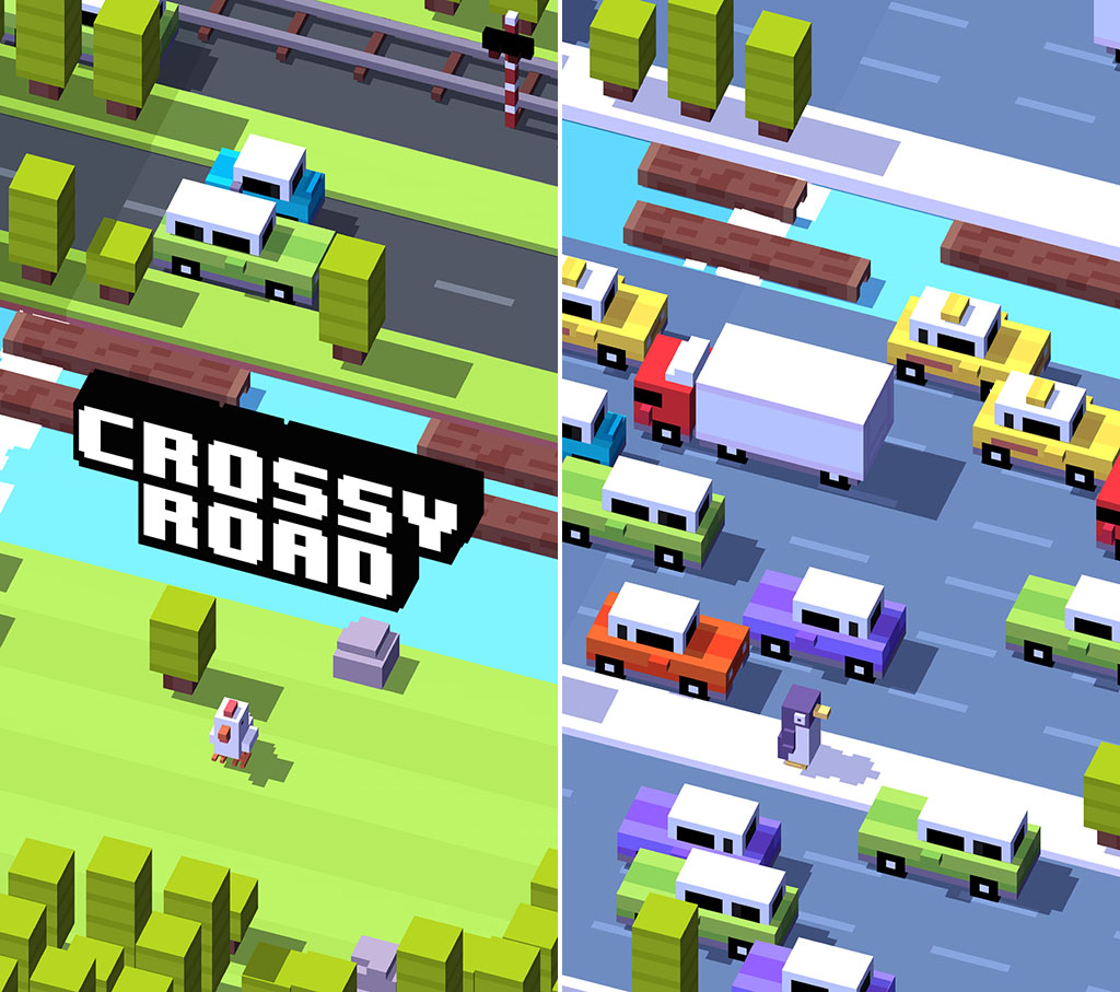Crossy Road game screenshots